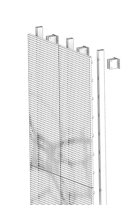 perforated metal sheet pattern|perforated metal facade detail drawings.